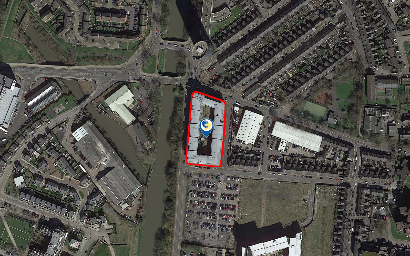 MAP - Liberty Park Leicester
